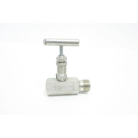 12In X 34In Manual Npt Stainless 6000Psi Needle Valve